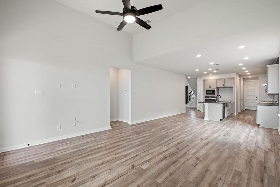 Spacious, unfurnished interior of a new home in Flora, Hutto (Image 27).