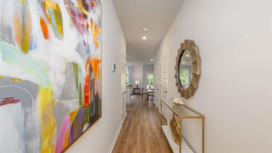 Furnished interior view inside a new home in Young's Crossing, Stone Mountain (Image 16).