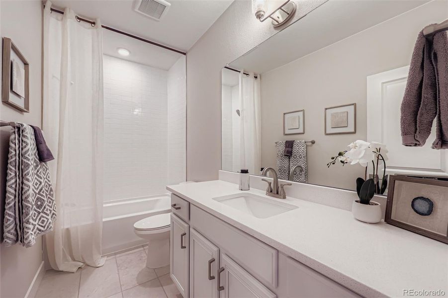 Furnished interior view inside a new home in Hillside at Castle Rock, Castle Rock (Image 15).
