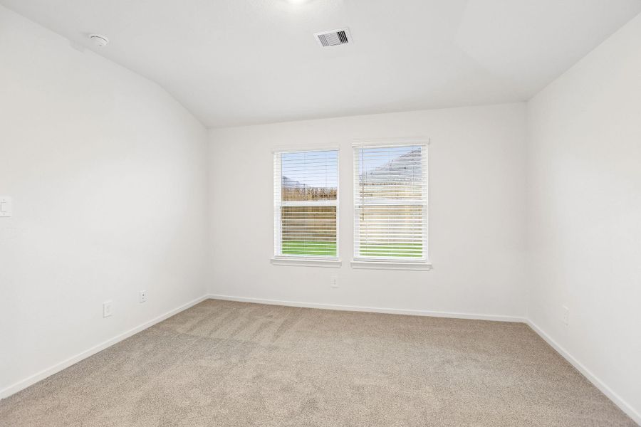 Spacious, unfurnished interior of a new home in Riviera Pines - Traditional Series, Conroe (Image 28).