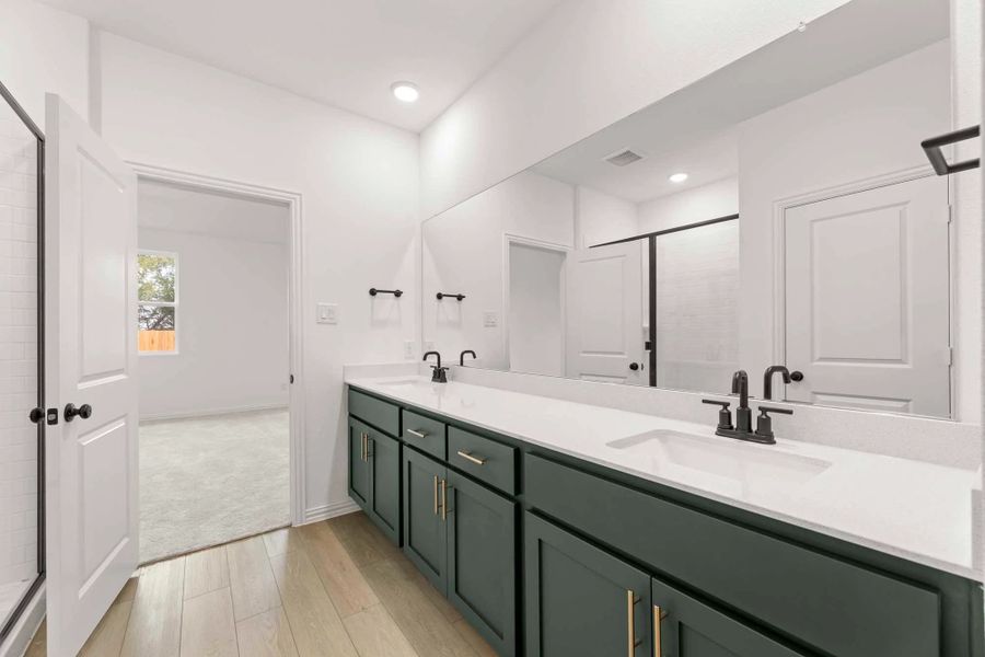 Primary Bathroom Representative Photo featuring the Luxe Collection Primary Bathroom Representative Photo featuring the Luxe Collection