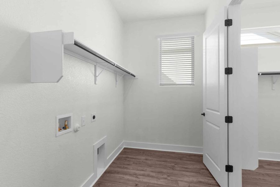 Spacious, unfurnished interior of a new home in Berry Creek Highlands, Georgetown (Image 54). Spacious, unfurnished interior of a new home in Berry Creek Highlands, Georgetown (Image 54).