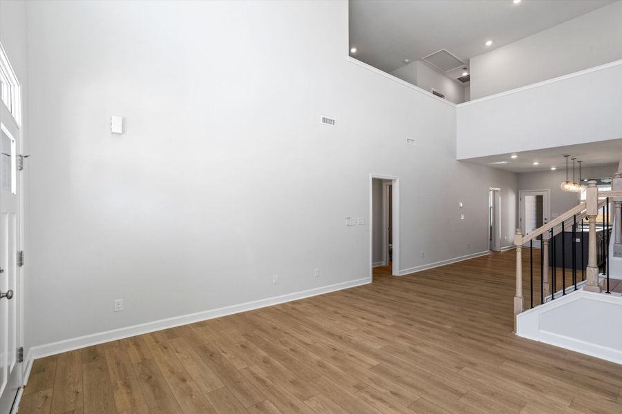 Spacious, unfurnished interior of a new home in Ovation at Sweetbrier, Durham (Image 15).