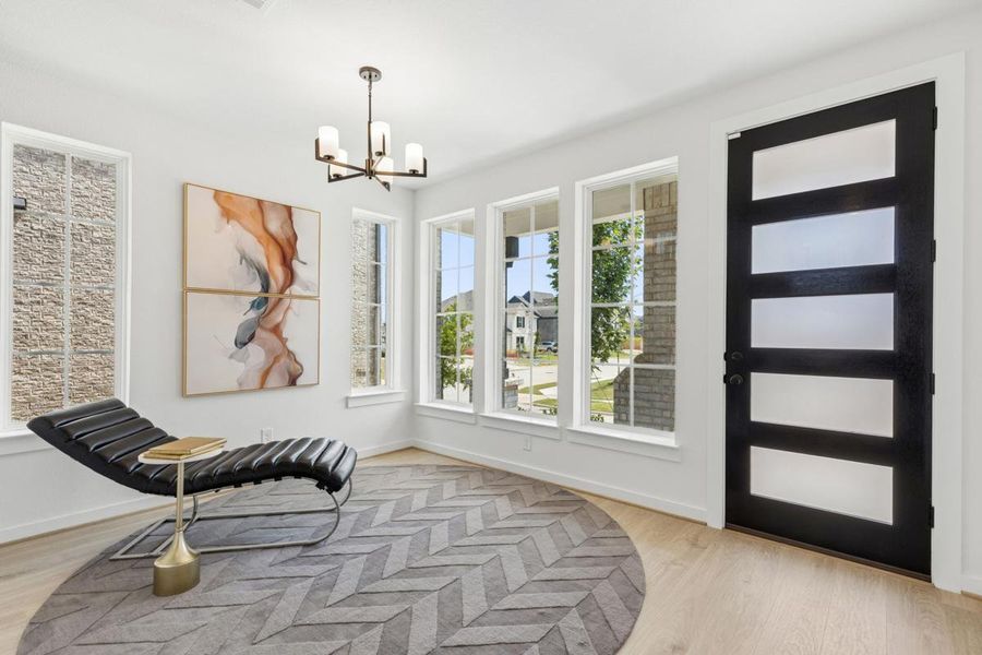 Furnished interior view inside a new home in Walton Ridge, Corinth (Image 5).