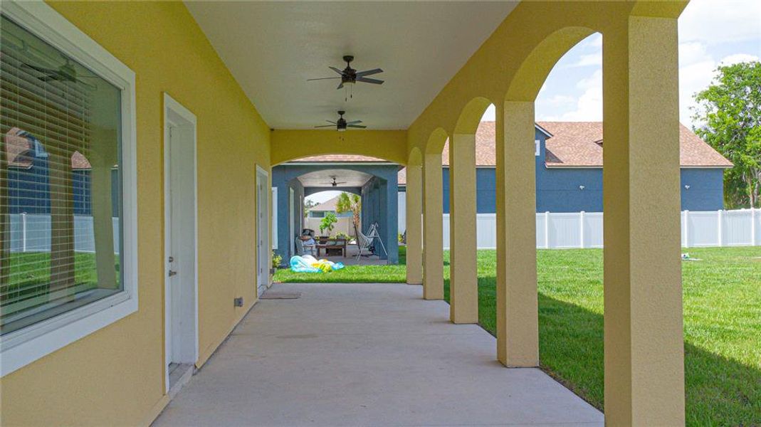Exterior details and patio area of a home in , Sanford (Image 28).