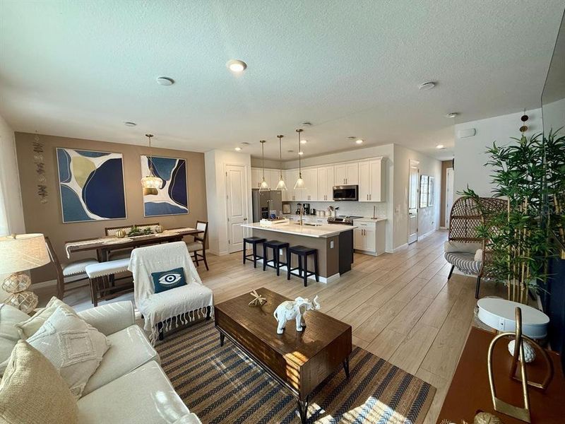 Furnished interior view inside a new home in , Davenport (Image 13). Furnished interior view inside a new home in , Davenport (Image 13).