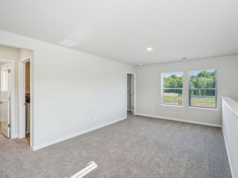 Spacious, unfurnished interior of a new home in Hemingway - Reserve Series, Cumming (Image 14). Spacious, unfurnished interior of a new home in Hemingway - Reserve Series, Cumming (Image 14).
