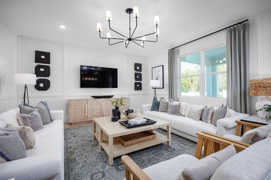 Representative furnished interior of a home built from the Magnolia by Risewell Homes in Brack Ranch, St. Cloud (Image 9). Representative furnished interior of a home built from the Magnolia by Risewell Homes in Brack Ranch, St. Cloud (Image 9).