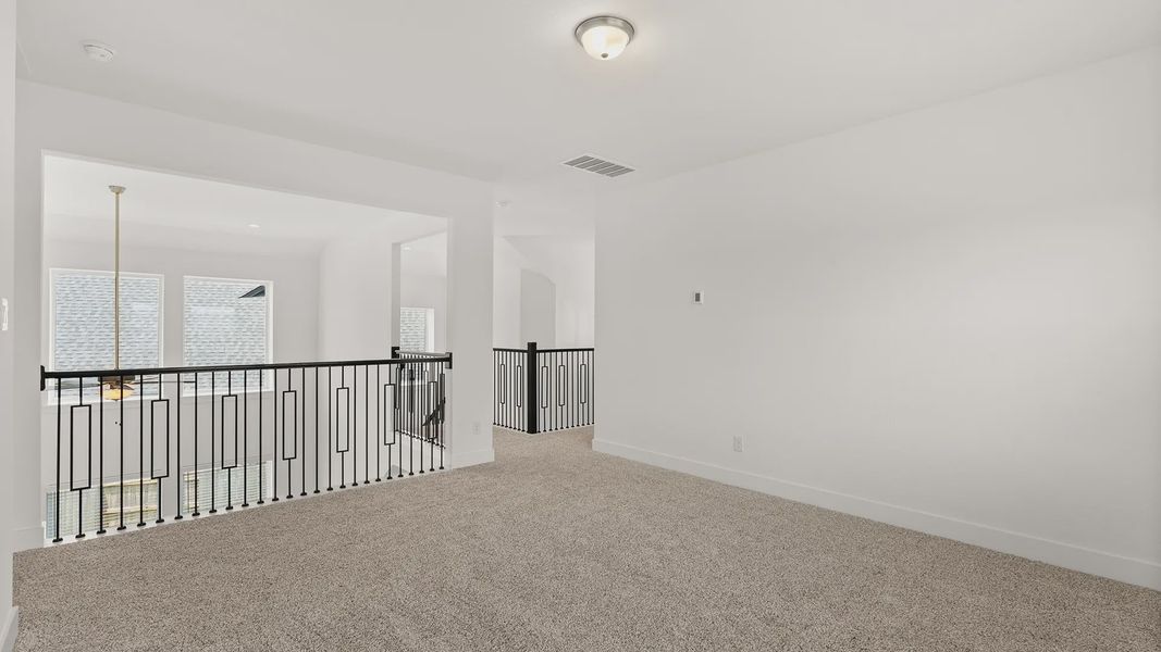 Representative unfurnished interior of a home built from the Lorne by Chesmar Homes in Artavia, Conroe (Image 21). Representative unfurnished interior of a home built from the Lorne by Chesmar Homes in Artavia, Conroe (Image 21).