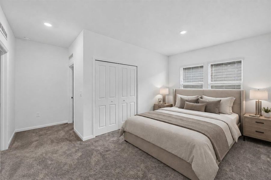 Furnished interior view inside a new home in , St. Cloud (Image 5). Furnished interior view inside a new home in , St. Cloud (Image 5).