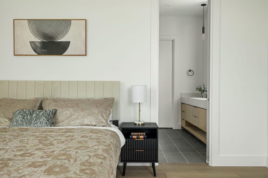 Furnished interior view inside a new home in , Austin (Image 16). Furnished interior view inside a new home in , Austin (Image 16).