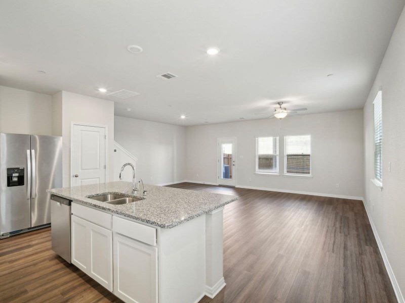 Photo is not of the actual home, but is an inspirational photo of builder’s model home and may depict options, furnishings, and/or decorator features that are not included