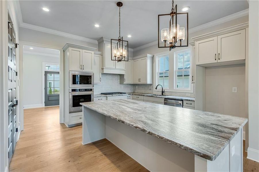 Furnished interior view inside a new home in , Dacula (Image 8).