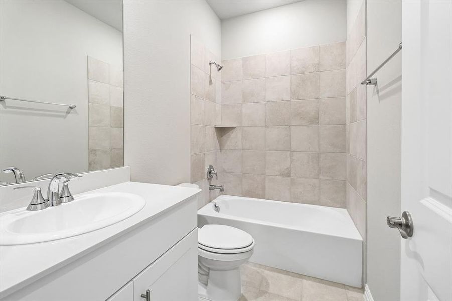 Furnished interior view inside a new home in Southridge - Spring Series, Princeton (Image 11).