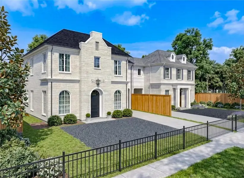 Two thoughtfully designed custom residences featuring private driveways, additional parking space, timeless architectural details, and elevated designer finishes throughout. A rare opportunity combining luxury, functionality, and exceptional curb appeal in the heart of Spring Branch.