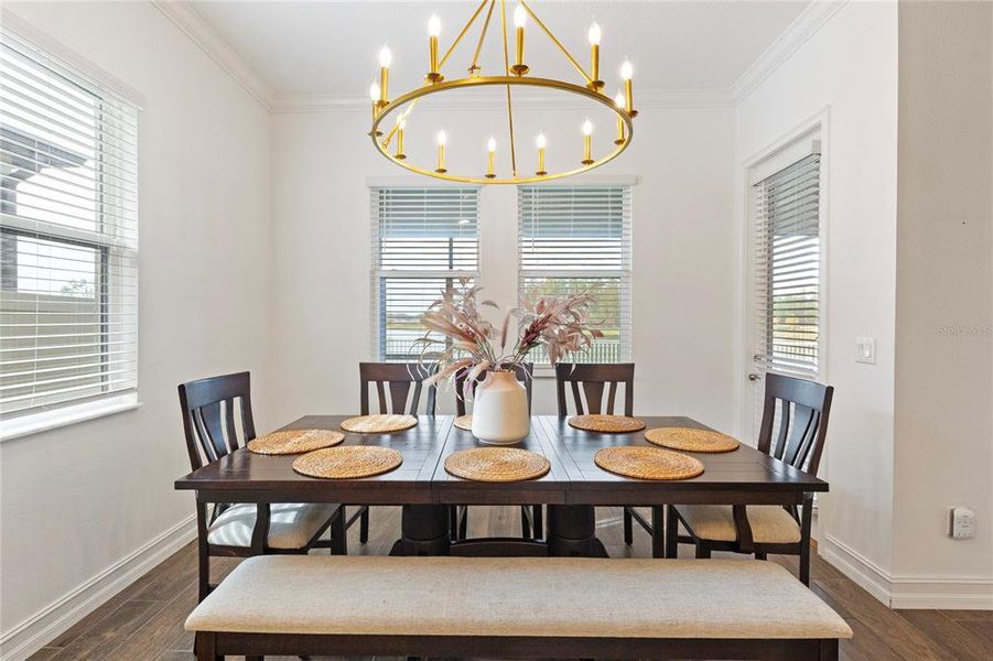 Furnished interior view inside a new home in , Land O' Lakes (Image 33).