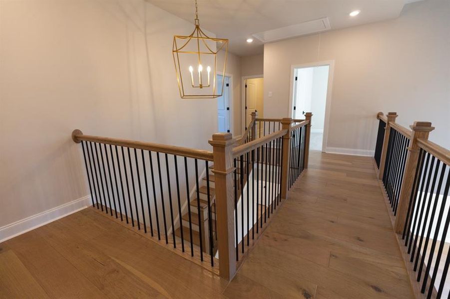 Spacious, unfurnished interior of a new home in Bellmoore Park, Johns Creek (Image 21).