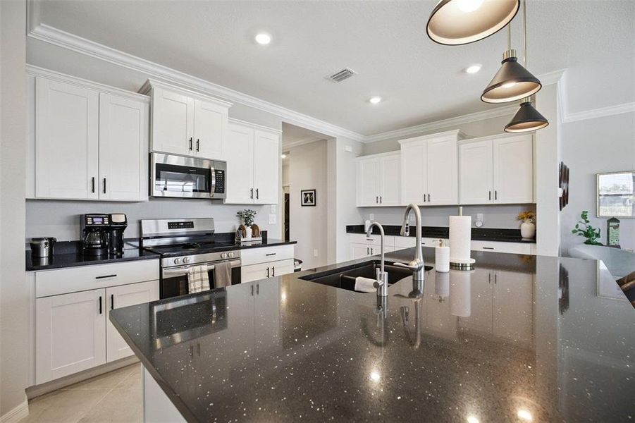 Furnished interior view inside a new home in , Port Charlotte (Image 9). Furnished interior view inside a new home in , Port Charlotte (Image 9).
