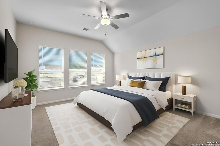 Furnished interior view inside a new home in , Bulverde (Image 4). Furnished interior view inside a new home in , Bulverde (Image 4).