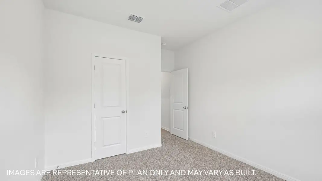Representative unfurnished interior of a home built from the The Kemah by D.R. Horton in Revelry, Del Valle (Image 22).