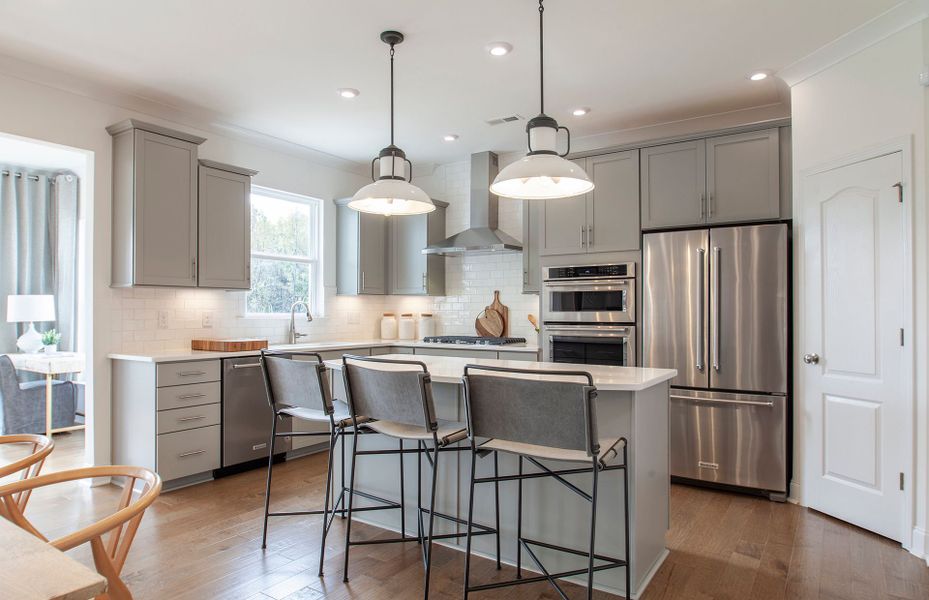 Open and spacious kitchen