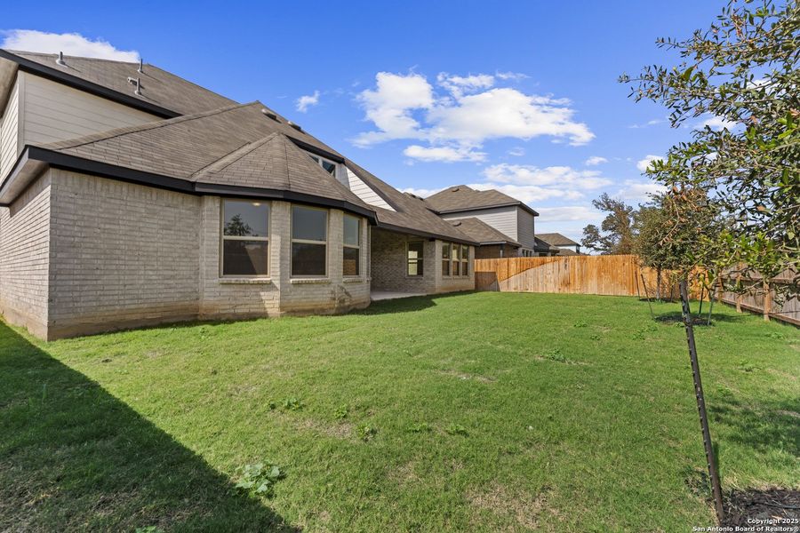 Exterior details and patio area of a home in Davis Ranch, San Antonio (Image 3). Exterior details and patio area of a home in Davis Ranch, San Antonio (Image 3).