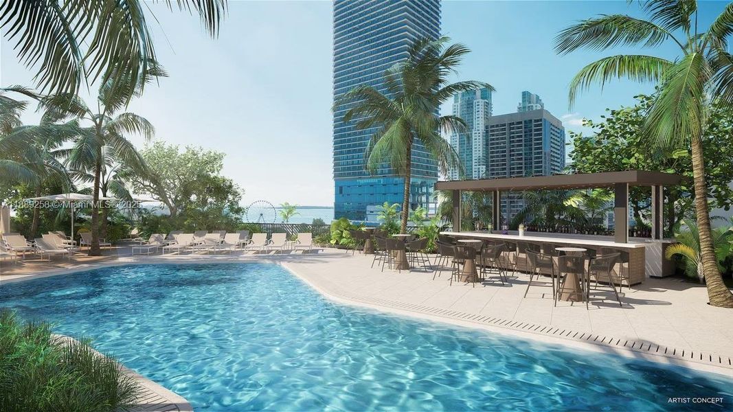 Condo located in Miami, FL showcasing its design and architecture (Image 18).