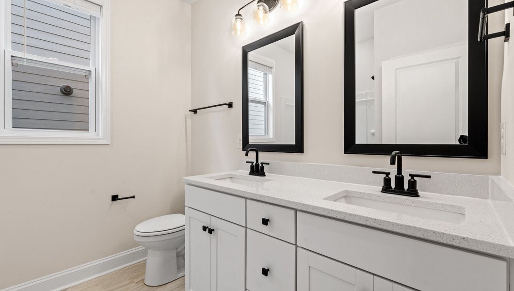 Representative furnished interior of a home built from the ROBINSON by D.R. Horton in Seven Oaks, Greenwood (Image 6).