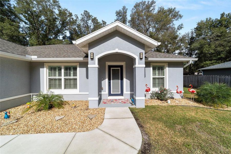 Front exterior of a new home in , Summerfield, FL, highlighting curb appeal (Image 2). Front exterior of a new home in , Summerfield, FL, highlighting curb appeal (Image 2).