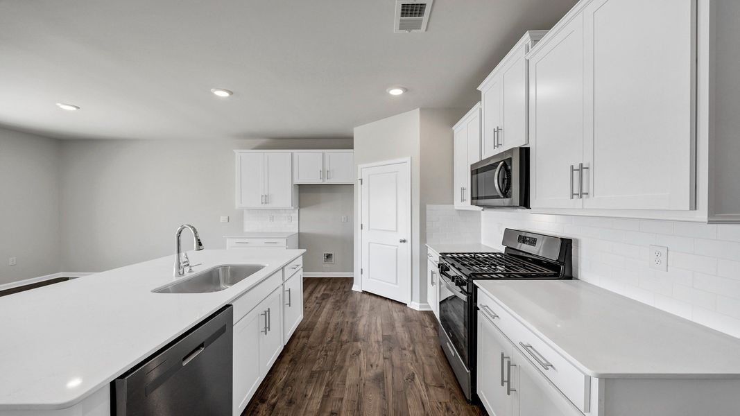 Furnished interior view inside a new home in Sease's Pond, Gilbert (Image 7).
