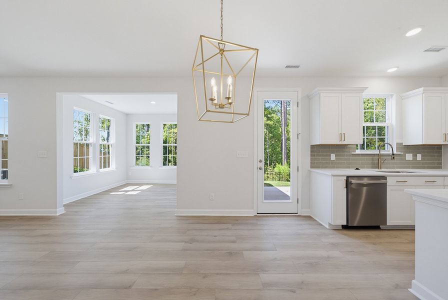 Spacious, unfurnished interior of a new home in Sweetbrier, Durham (Image 20).
