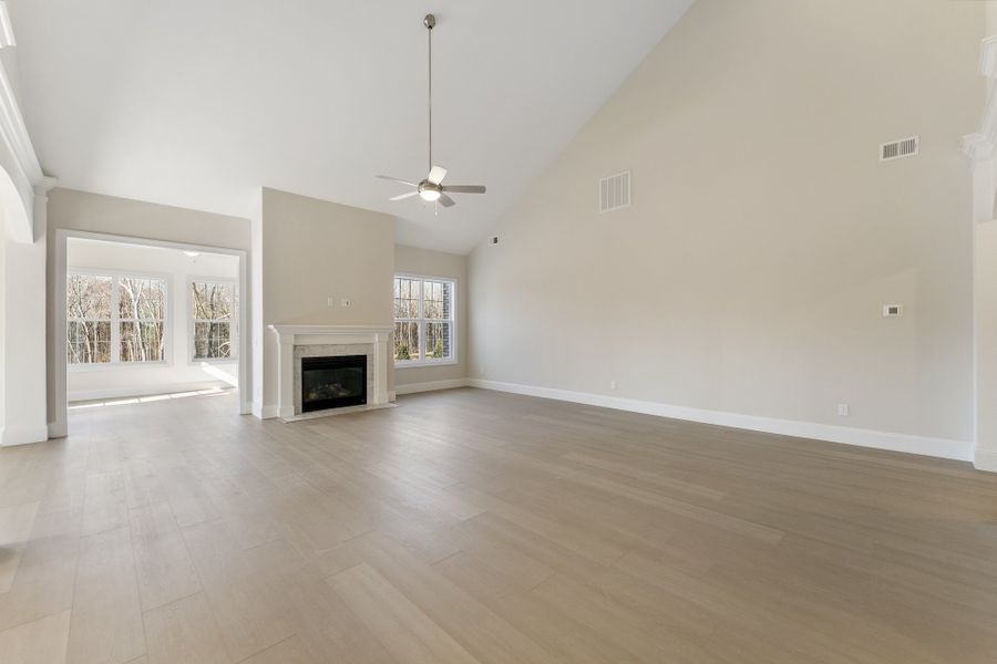 Spacious, unfurnished interior of a new home in Walnut Grove, Easley (Image 29).