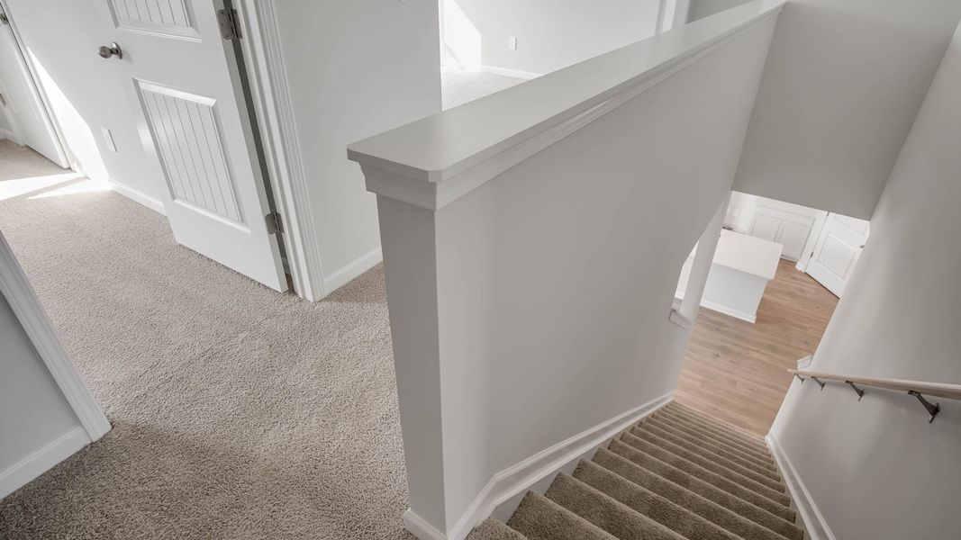 Spacious, unfurnished interior of a new home in Woodbridge Glen Single Family, Lebanon (Image 10).