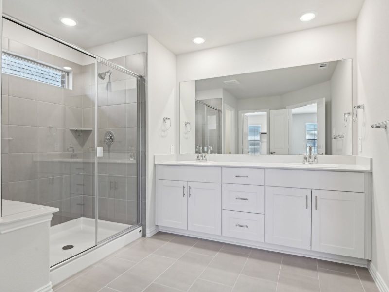 Furnished interior view inside a new home in Oak Ridge Park, Corinth (Image 7).