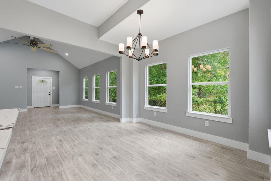 Spacious, unfurnished interior of a new home in , Willis (Image 29).