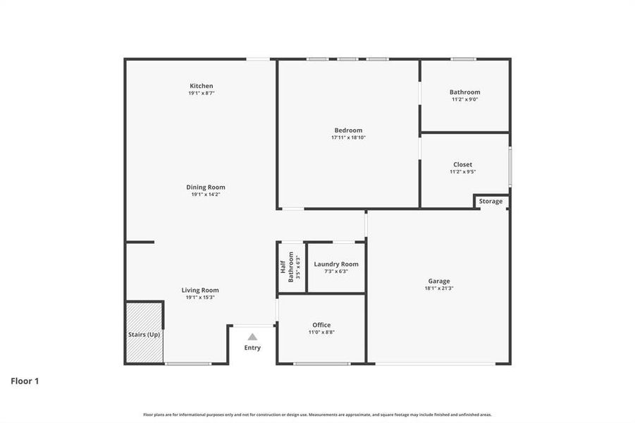 2D floor plan layout of this home in , Dallas, TX (Image 6).