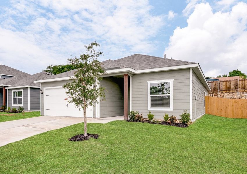 The Blanco has a beautiful siding exterior. The Blanco has a beautiful siding exterior.