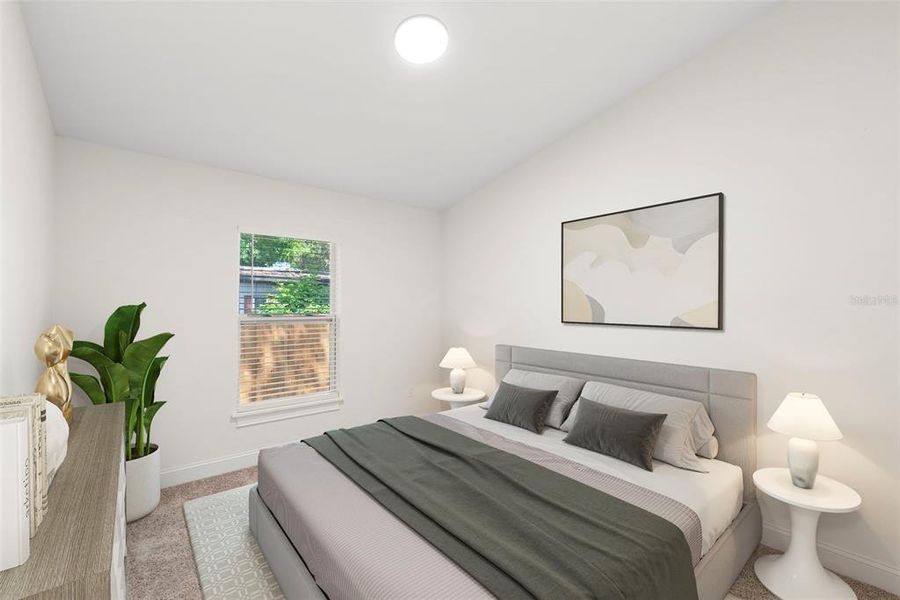 Furnished interior view inside a new home in , St. Petersburg (Image 17).