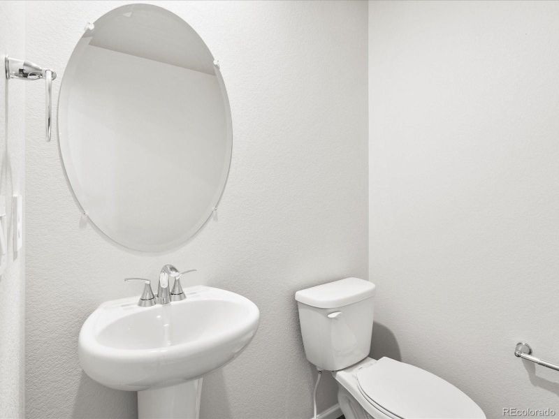 Furnished interior view inside a new home in Poudre Heights: The Meadow Collection, Windsor (Image 5).