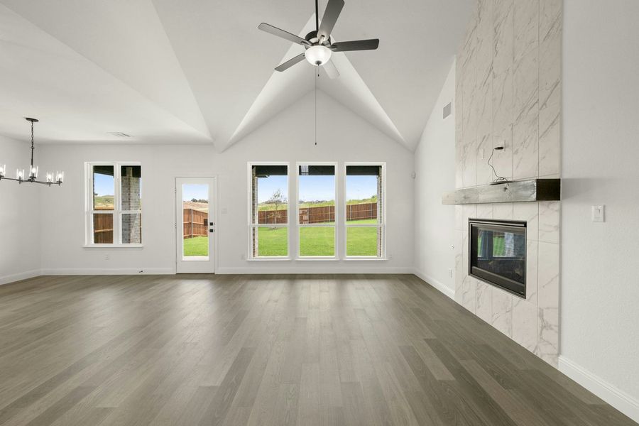Spacious, unfurnished interior of a new home in Westside Preserve, Midlothian (Image 20).