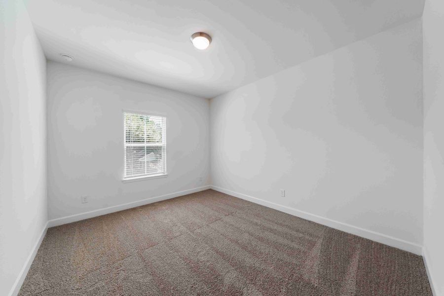 Representative unfurnished interior of a home built from the Warwick by Sandcastle Homes in Sunset Heights, Houston (Image 26). Representative unfurnished interior of a home built from the Warwick by Sandcastle Homes in Sunset Heights, Houston (Image 26).