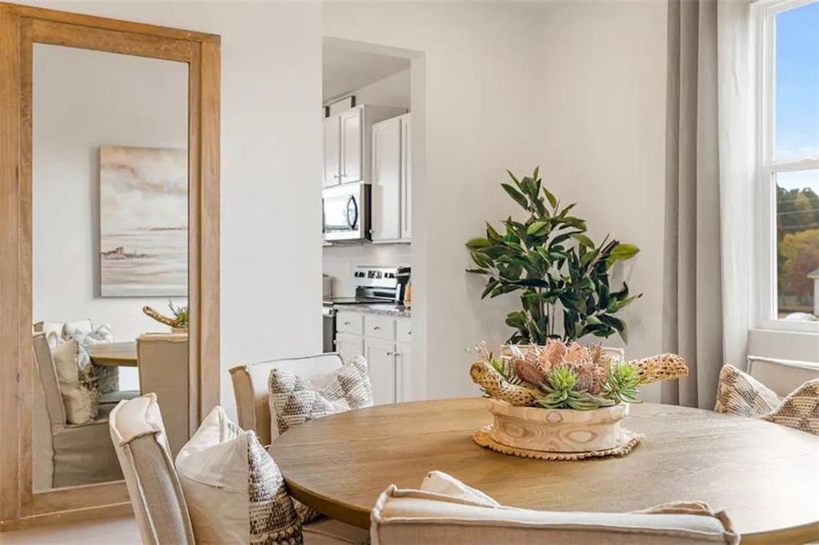 Furnished interior view inside a new home in Hawthorne Reserve, Dallas (Image 13).