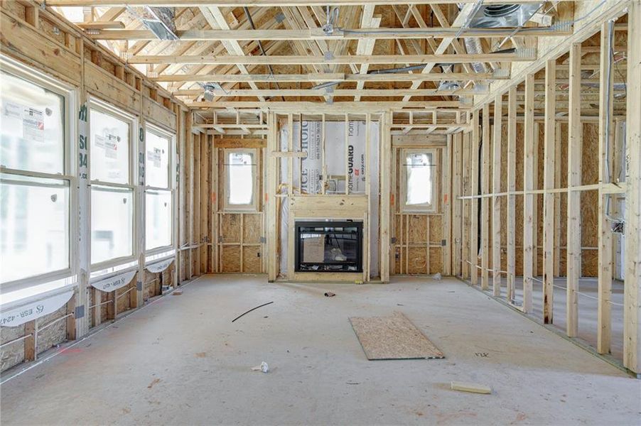 In-progress construction of a new home in , Statham, GA (Image 4).