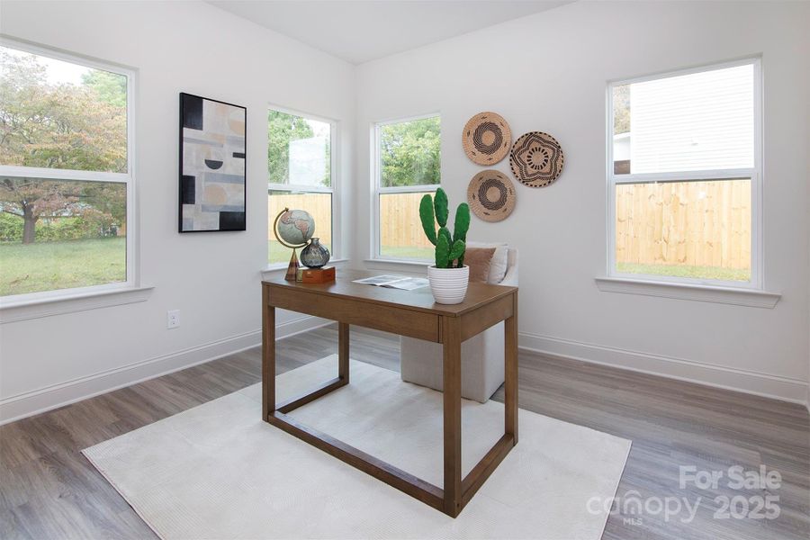 Furnished interior view inside a new home in , Stanley (Image 8).
