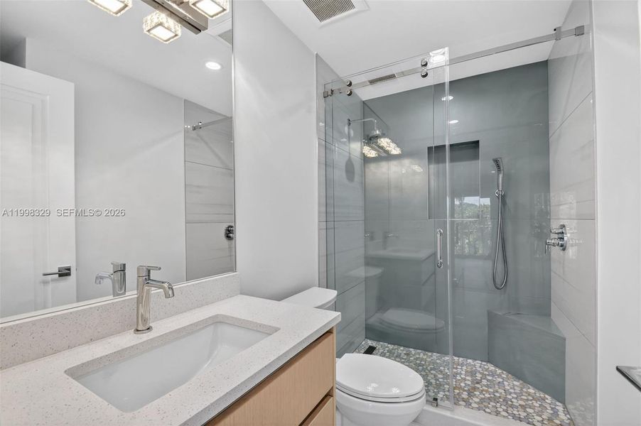 Furnished interior view inside a new home in , Lake Worth (Image 17).