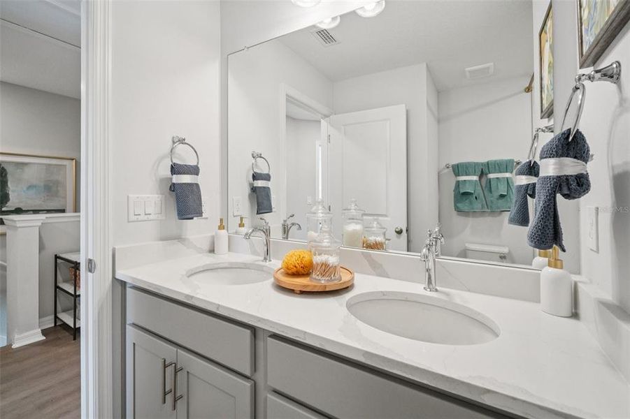 Furnished interior view inside a new home in Twin Oaks, Zephyrhills (Image 24).