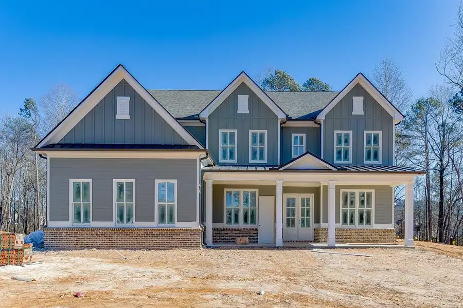 In-progress construction of a new home in , Cumming, GA (Image 7).