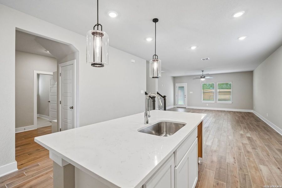 Furnished interior view inside a new home in Stetson Ridge, Marion (Image 13).