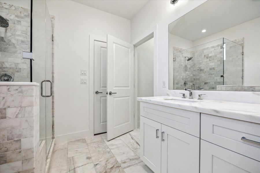 Different View of the Primary Bathroom.