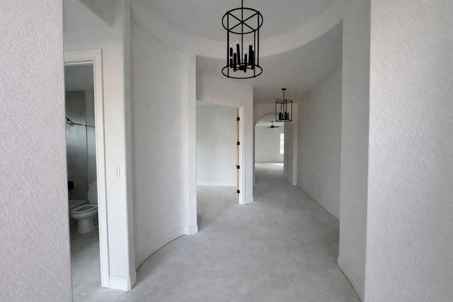 Spacious, unfurnished interior of a new home in The Colony- Pine Cove, Bastrop (Image 2).